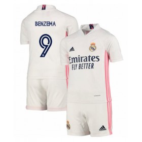 Real Madrid Karim Benzema 9 Kind Thuis Tenue 2020-21